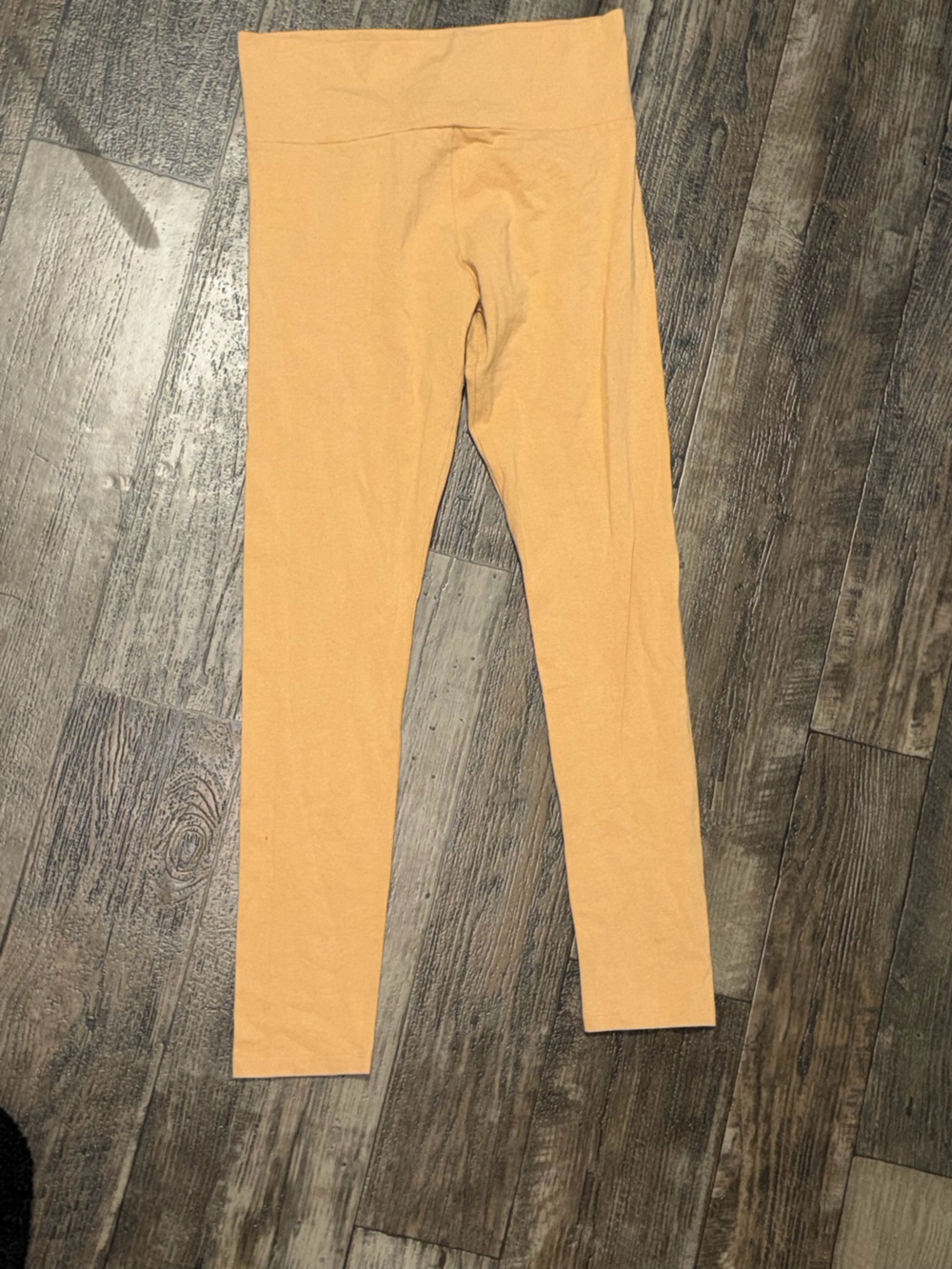 High-Waist Yellow Leggings
